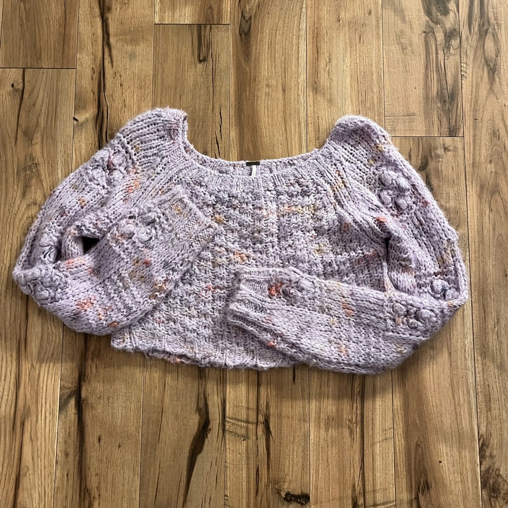 Free People Sunset Cloud Pullover